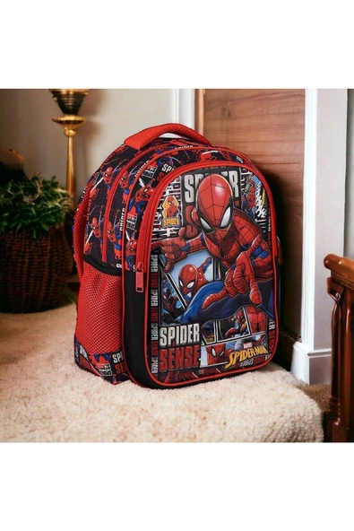 Spiderman Spider Sense Okul Çantası ve Beslenme Çantası ürün görseli 1