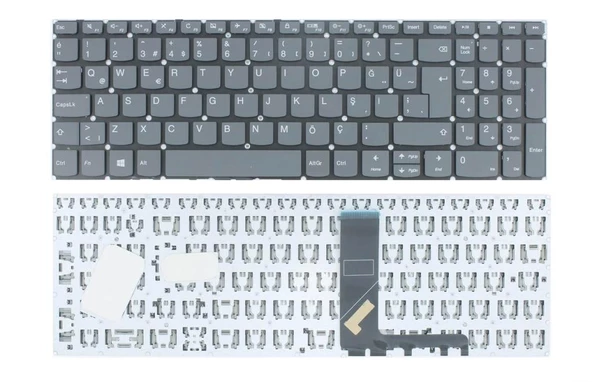 Lenovo ideaPad 330-15ICH Uyumlu Klavye Füme TR ürün görseli 1