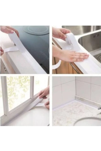 Su Sızdırmaz Geçirmez Bant Lavabo Küvet Kenar Bandı Küvet Duş 3,2 M X 38 ürün görseli 1