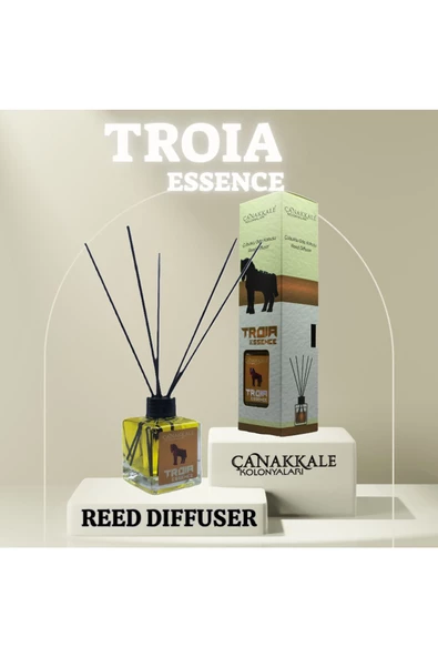 Bambu Çubuklu Oda Kokusu (TROIA) 100 ML Cam Şişe ürün görseli 1