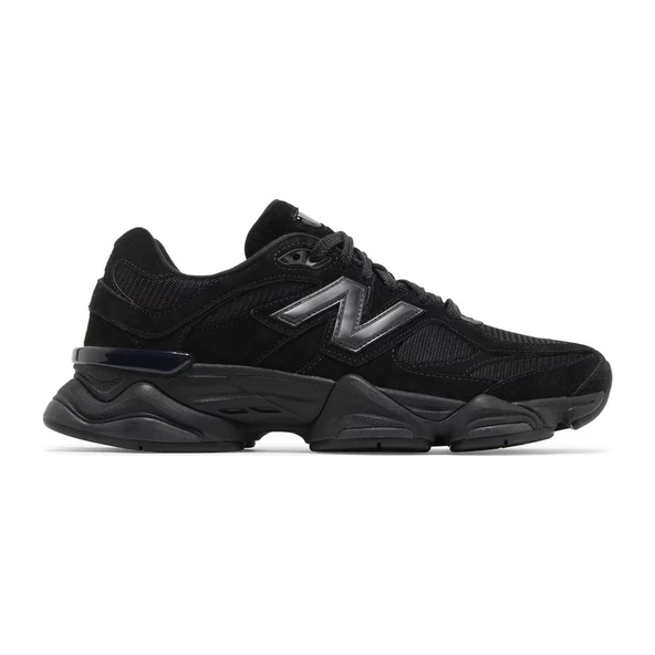 PTTAVM: New Balance 9060 Triple Black Suede