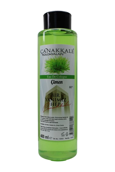 Çimen Kolonyası - 400 ML - (pet Şişe) ürün görseli 1
