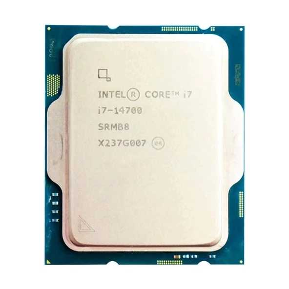 INTEL CORE i7 14700 61MB 12çekirdekli O/B UHD 1700p 65w Kutusuz+Fansız ürün görseli 1