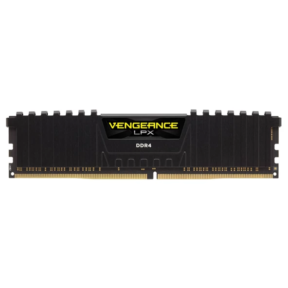 CORSAIR CMK64GX4M2D3600C18 64GB 2X32GB DDR4 3600MHz CL18 VENGEANCE LPX SOGUTUCULU DIMM BELLEK BLACK - Resim 2