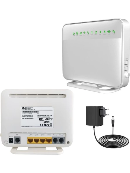 HUAWEI HG658 V2, 4 Port, 2.4Ghz Wifi, 300Mbps, Dahili Anten, VDSL2 MODEM Yenileme ürün görseli 1