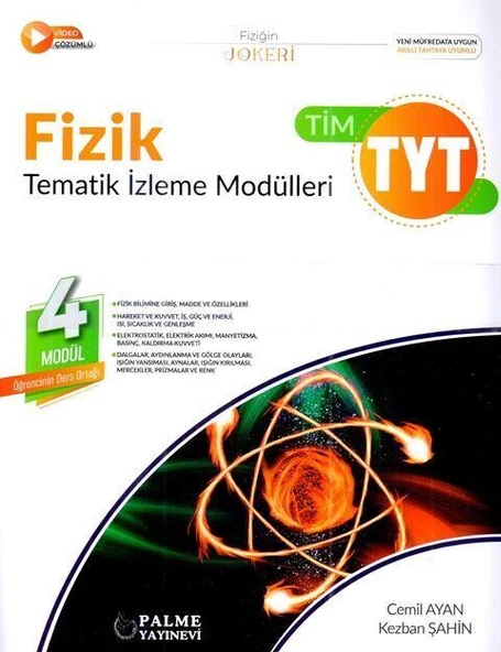 TYT Fizik Tematik İzleme Modülleri Palme Yayınları ürün görseli 1