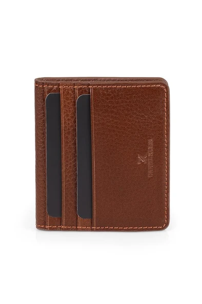 Daniel Klein DKL5239-4 Gerçek Deriden Üretilme Kahverengi Erkek Cüzdan&Kartlık ürün görseli 1