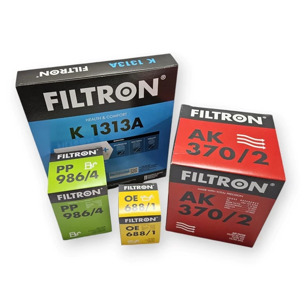 VW Polo 2010-2014 1.2 Dizel CFWA Motor Filtron Marka Filtre Seti ürün görseli 1