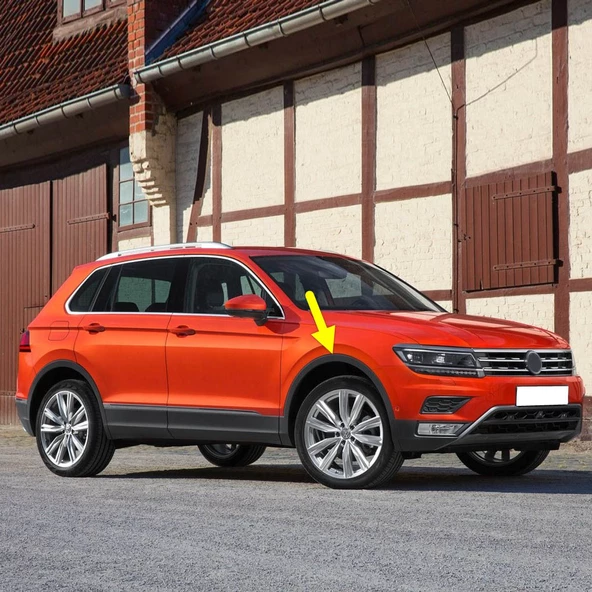 VW Tiguan 2016-2020 Sağ Ön Çamurluk Plastik Dodik 5NA854732E ürün görseli 1