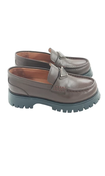26252101 loafer kahverengi tokalı ürün görseli 1