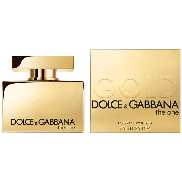 D&G THE ONE GOLD 75ml EDP INTENSE ürün görseli 1