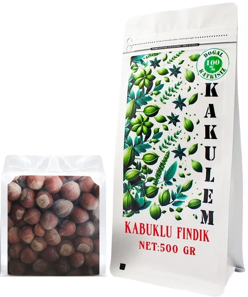 KAKULEM SERTİFİKALI Giresun Tombulu Kabuklu Fındık 500 GR ürün görseli 1