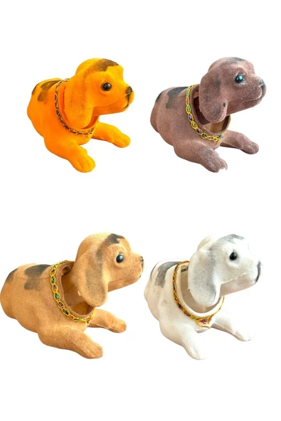 KAFA SALLAYAN KÖPEK ARABA SÜSÜ 4 LÜ SET ürün görseli 1