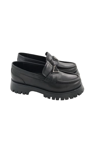 26252102 Loafer Siyah Tokalı ürün görseli 1