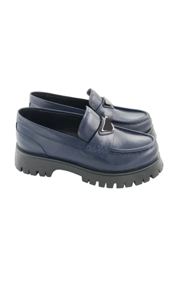 26252104 Loafer Lacivert Tokalı ürün görseli 1