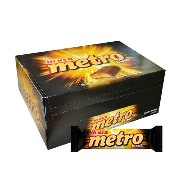 Ülker Metro Çikolata 36 Gr x 24 Adet ürün görseli 1
