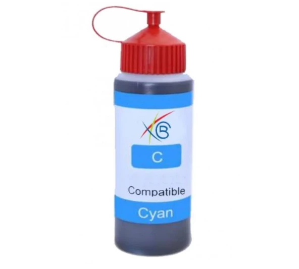 Canon Uyumlu Tanklı yazıcı Mürekkep 500ml Mavi ürün görseli 1