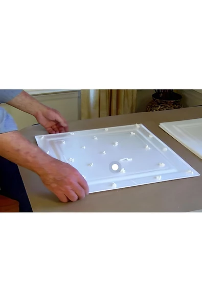 Tavan Kaplama Köpüğü Yonca Model 50X50 1 ADET - Resim 5