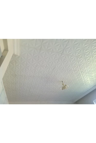 Tavan Kaplama Köpüğü Yonca Model 50X50 1 ADET - Resim 4