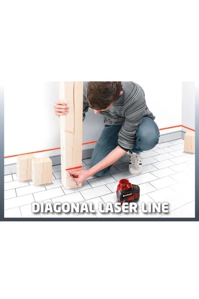 Einhell Te Ll 360 Çapraz Çizgili Lazer Hizalama - Resim 3