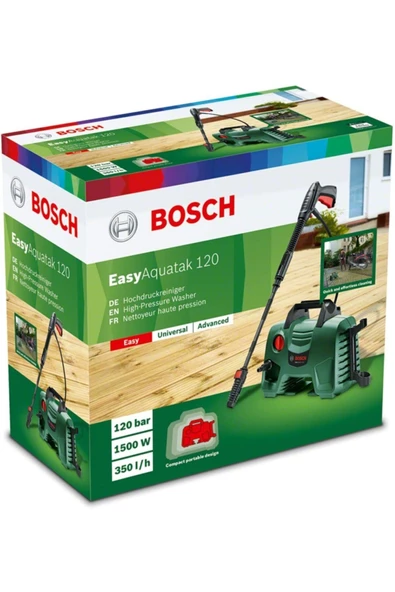 Bosch Basınçlı Araba Yıkama Makinesi 120 Bar - Resim 3