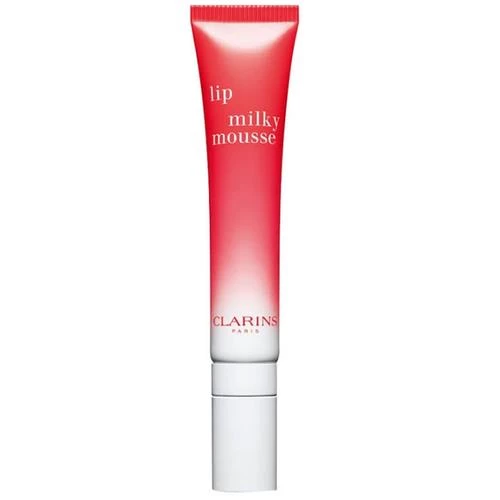 Clarins Lip Milky Mousse Dudak Balmı - 01 Strawberry ürün görseli 1