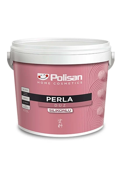 Polisan Perla Silikonlu Dış Cephe Boyası 15 Lt 4941 Taş Grisi / Cd-8219 ürün görseli 1