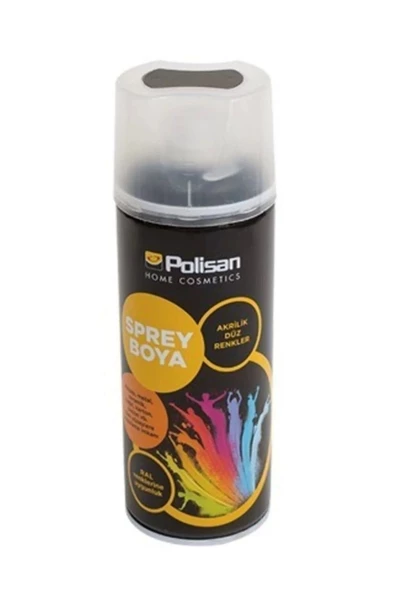 Polisan Akrilik Sprey Boya Parlak Beyaz 400 Ml P9028 ürün görseli 1