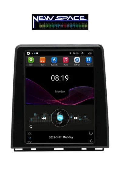 Renault Cli?o 5 Androi?d 2gb Ram 32gb Rom Carplay Navi?gasyon Tesla Multi?medya ürün görseli 1