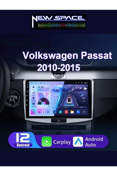 VOLKSWAGEN PASSAT B6-B7 ANDROİD 4GB RAM 64GB ROM 8 ÇEKİRDEK MULTİMEDYA ürün görseli 1