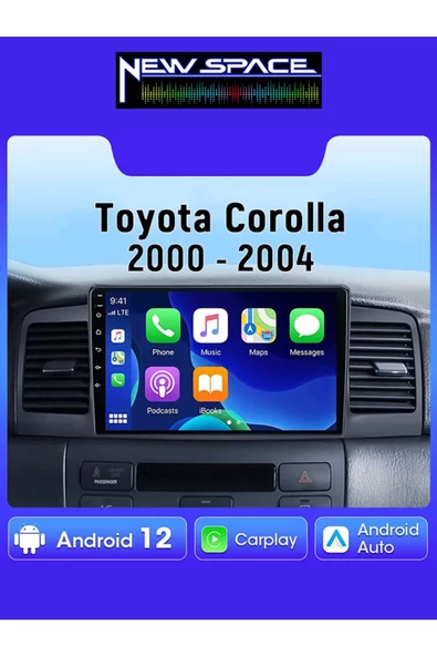 TOYOTA SOL ANDROİD 4GB RAM 64GB ROM 8 ÇEKİRDEK CARPLAY MULTİMEDYA ürün görseli 1