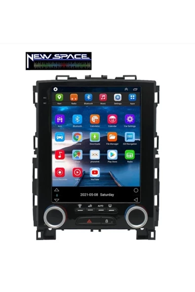 RENAULT MEGANE 4 ANDROİD 2GB RAM 32GB ROM CARPLAY NAVİGASYON TESLA MULTİMEDYA uyumlu ürün görseli 1