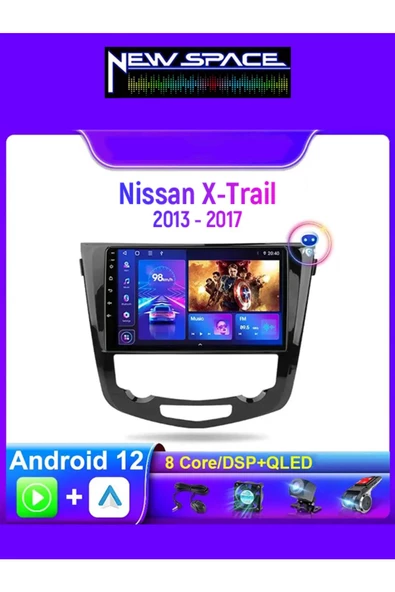 NİSSAN QASHQAİ DİJİTAL 6GB RAM 128GB ROM 8 ÇEKİRDEK ANDROİD MULTİMEDYA ürün görseli 1