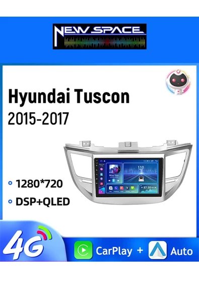 HYUNDAİ TUCSON ANDROİD 8GB RAM 128GB ROM 8 ÇEKİRDEK CARPLAY MULTİMEDYA ürün görseli 1