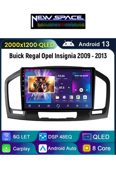 OPEL İNSİGNİA ANDROİD 8GB RAM 128GB ROM 8 ÇEKİRDEK CARPLAY MULTİMEDYA ürün görseli 1