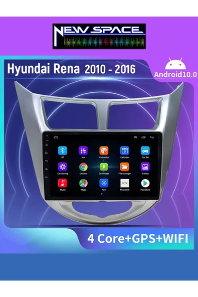 HYUNDAİ ACCENT BLUE Uyumlu 4GB RAM 64GB ROM 8 ÇEKİRDE ANDROİD MULTİMEDYA ürün görseli 1