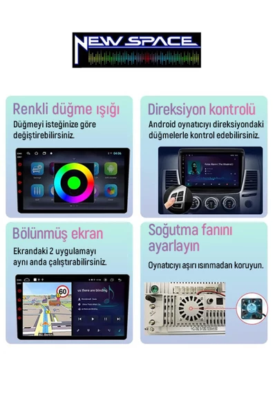 FORD FOCUS 3 ANDROİD 2GB RAM 32GB ROM CARPLAY NAVİGASYON MULTİMEDYA - Resim 4