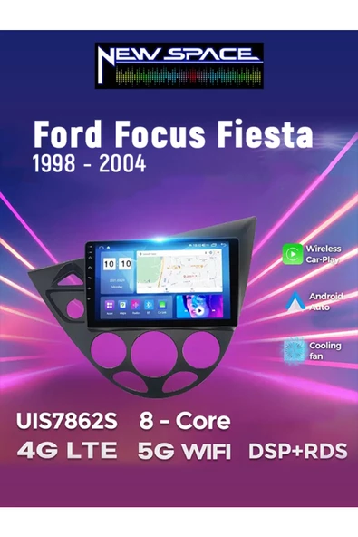 FORD FOCUS 1 ANDROİD 2GB RAM 32GB ROM CARPLAY NAVİGASYON MULTİMEDYA ürün görseli 1