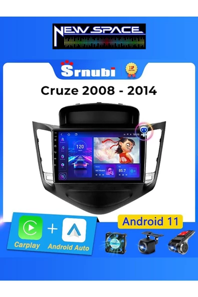 CHEVROLET CRUZE 4GB RAM 64GB ROM 8 ÇEKİRDEK CARPLAY MULTİMEDYA ürün görseli 1