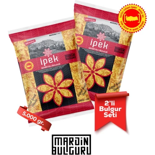 Ipek Bulgur Şehriyeli Bulgur 5 kg x 2 Adet ürün görseli 1