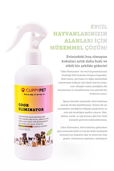 Kedi Koku Giderici Sprey - Resim 4