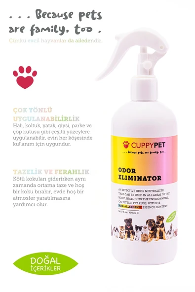 Kedi Koku Giderici Sprey - Resim 2