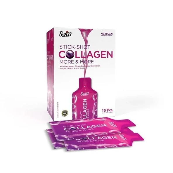 Swiss Bork Collagen Stick-Shot 20 ml-15 Pc ürün görseli 1