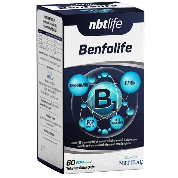 Nbt Life Benfolife 60 Kapsül ürün görseli 1
