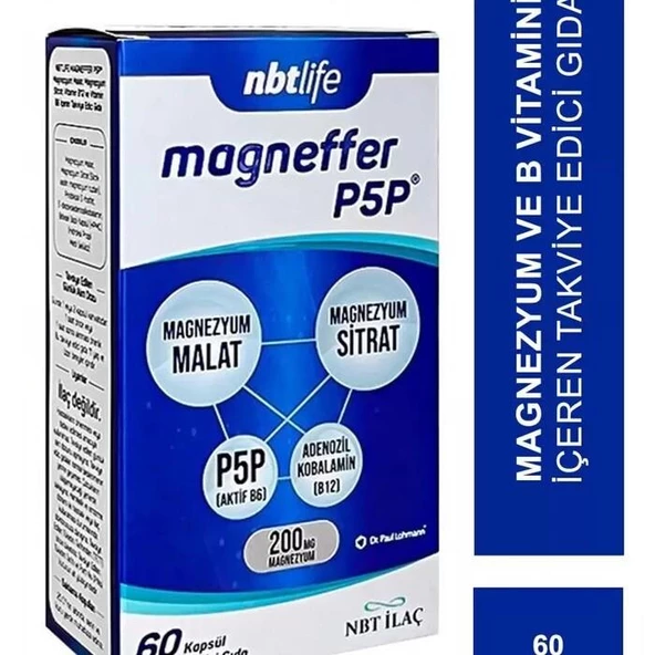 Nbt Life Magneffer 60 Kapsül ürün görseli 1
