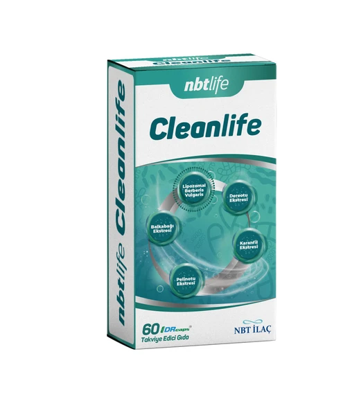 NbtLife Cleanlife 60 Kapsül ürün görseli 1