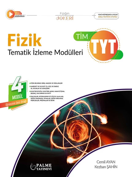 Palme Yayınevi TYT TİM Joker Fizik Tematik İzleme Modülleri ürün görseli 1