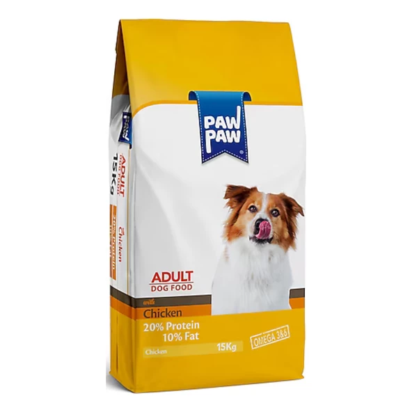 Paw Paw Tavuklu Yetişkin Köpek Maması 15 kg ürün görseli 1