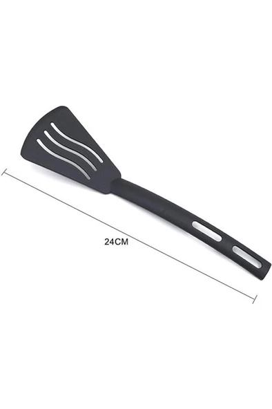 3lü Mini Plastik Spatula Kaşık Çatal Servis Seti Takımı - Resim 7