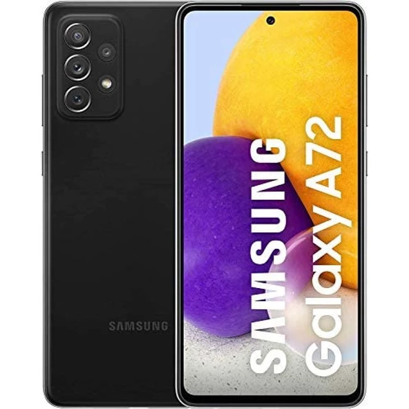 Samsung Galaxy A72 Siyah 128 GB / 8 GB Ram YENİLENMİŞ ÜRÜN (Sıfır Gibi) ürün görseli 1